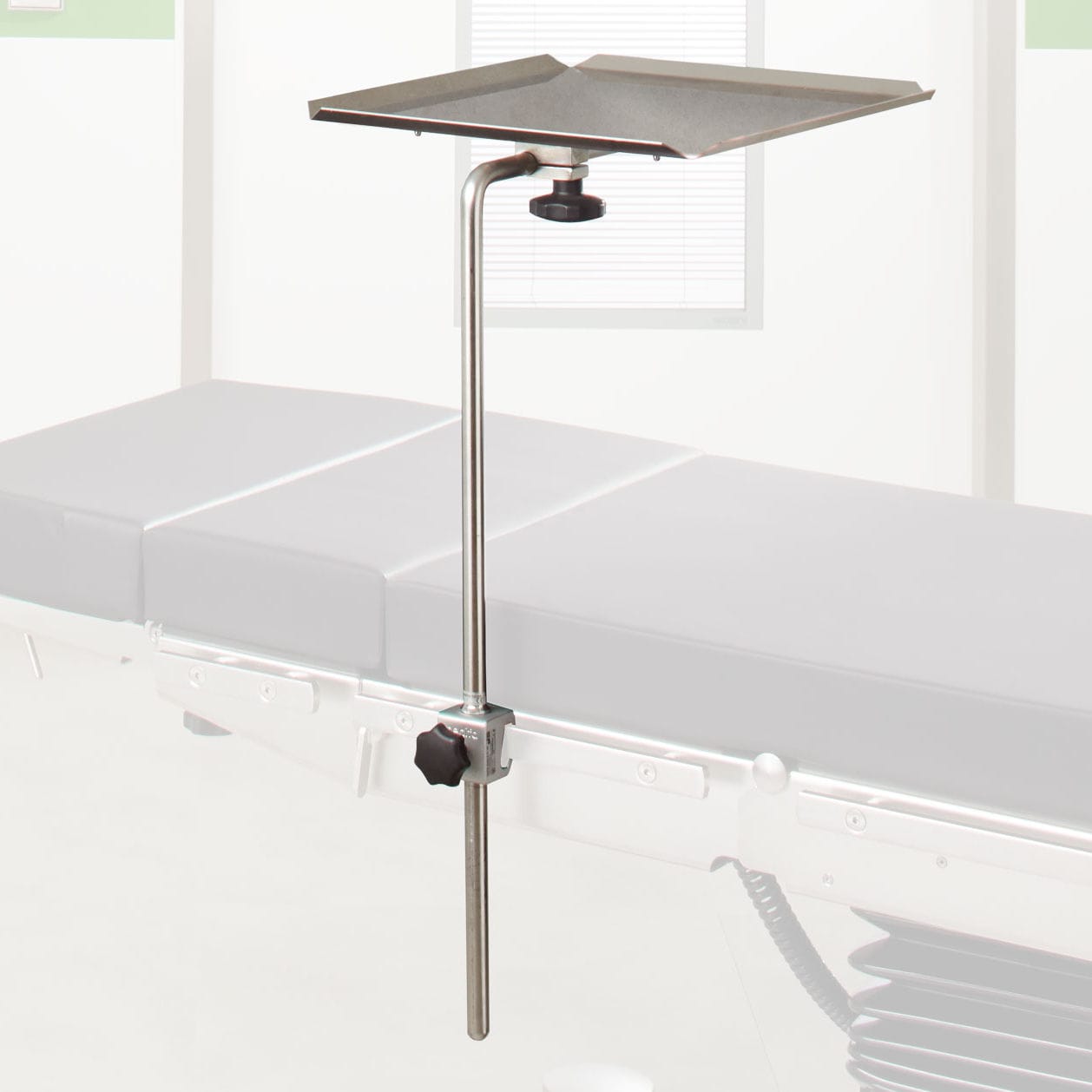 Table-mounted instrument table - 61410 - medifa - stainless steel