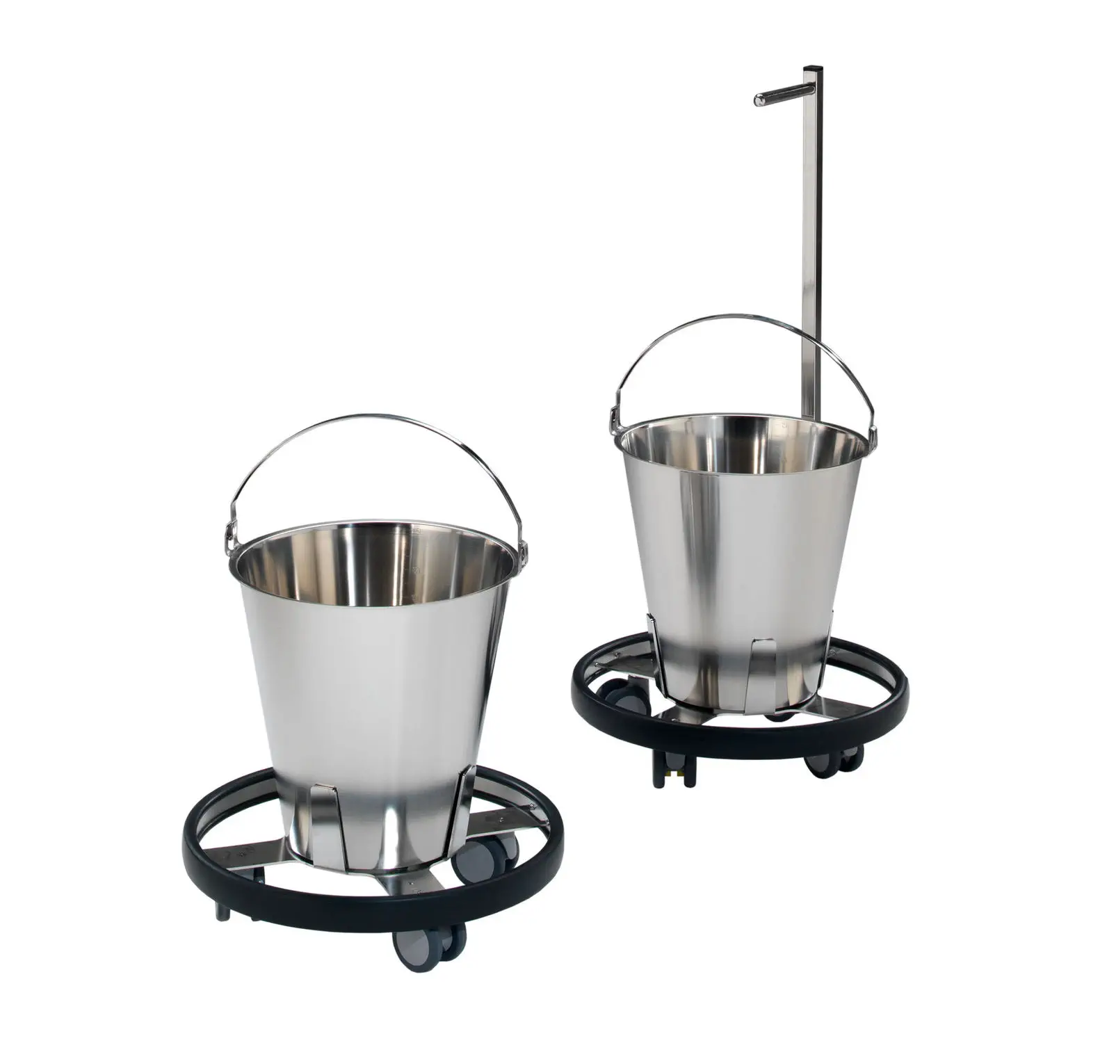 Medical Kick Bucket - Stainless Steel - Francehopital