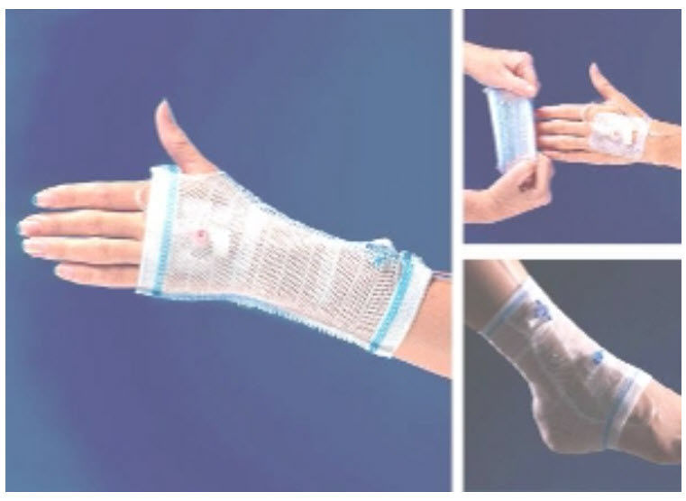 Undercast padding bandage 11 06 002 003 polyester