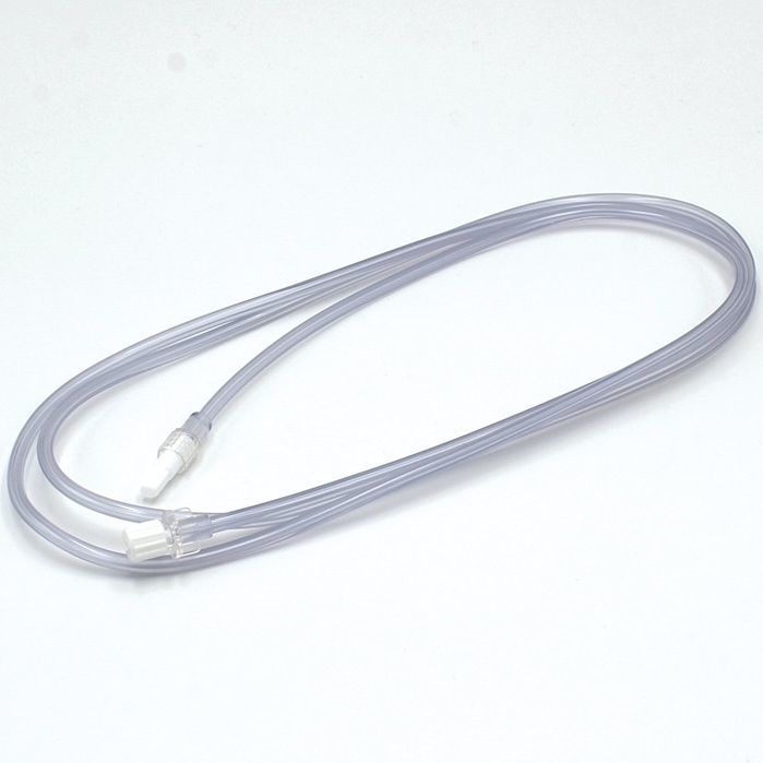 Angiography tubing - HP 120 - MEDTRON - PVC / straight / transparent