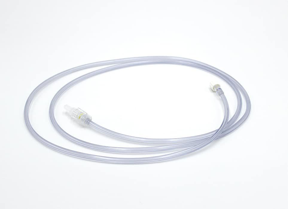 Angiography tubing - 315130-000 - MEDTRON - PVC / straight / transparent