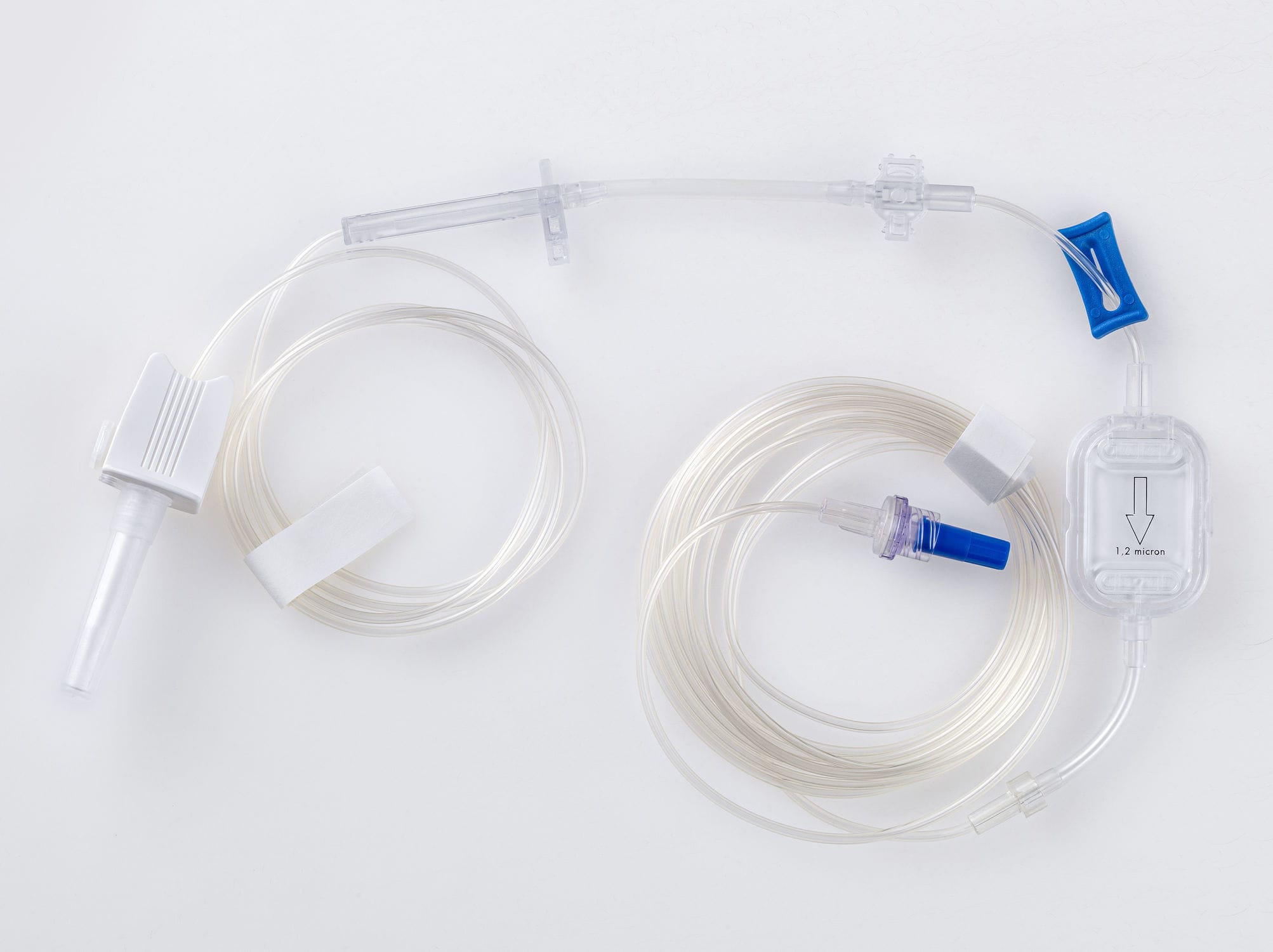 IV infusion set KM1.EE.148.0 Micrel Medical Devices with particle
