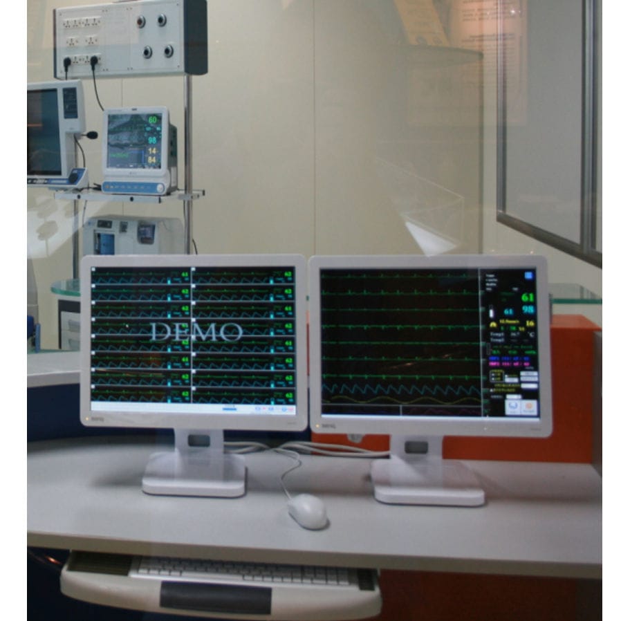 Central Patient Monitoring Station - ZD100 - Heal Force - 32-bed / 64-bed