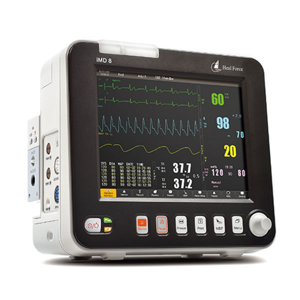 Portable patient monitor - iMD8 - Heal Force - ECG / RESP / TEMP