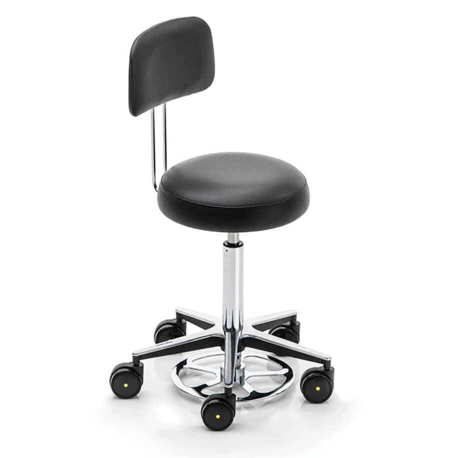 Operating room stool - OP - Novak M - height-adjustable / swivel ...