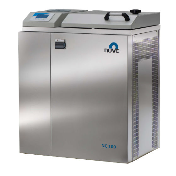 Laboratory autoclave NC 100 Nüve veterinary / microbiology / top