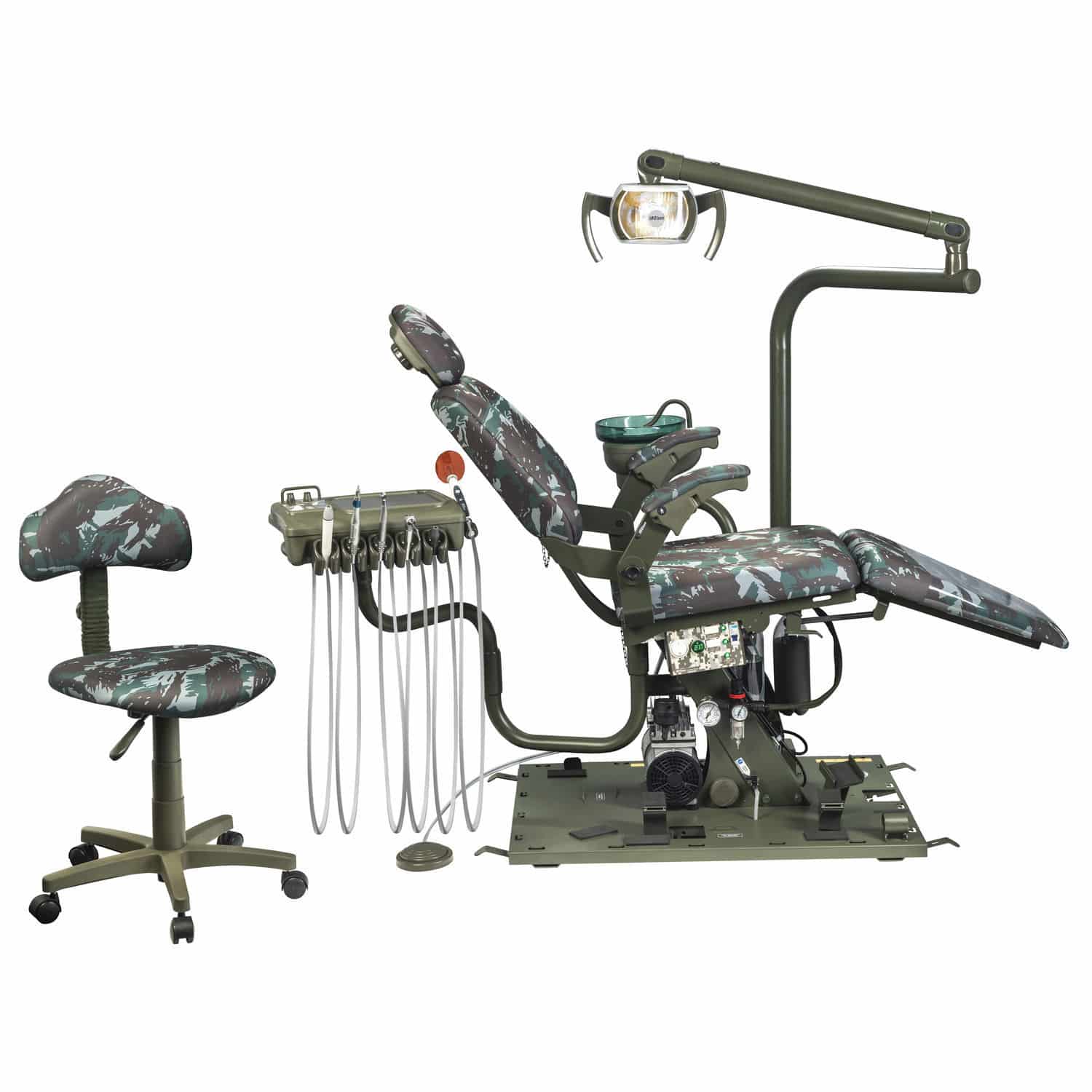 Dental treatment unit with chair Line Olsen Industry portable