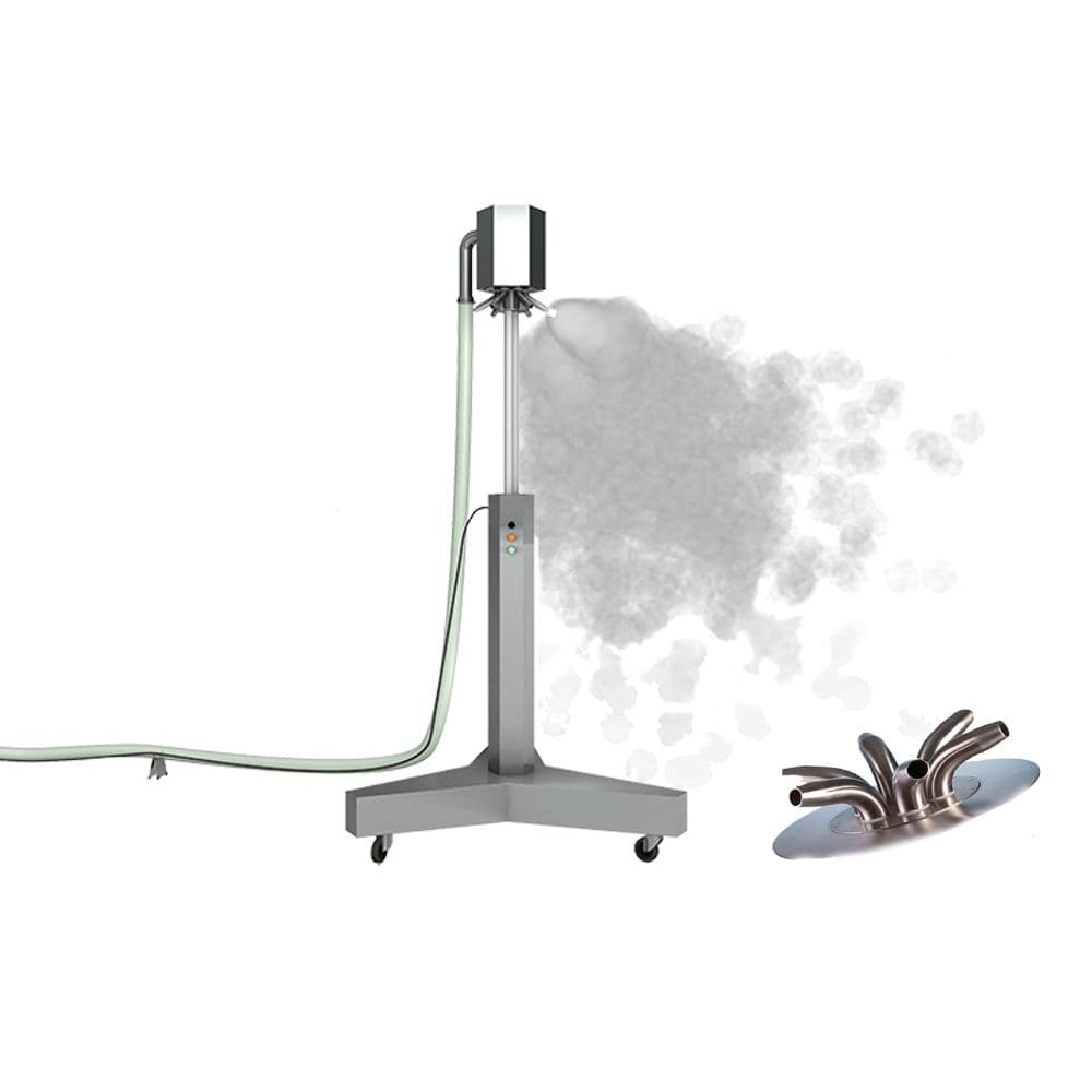 Mist disinfection system Ortner Reinraumtechnik mobile