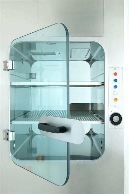 Clean room transfer hatch LockLine Active L Ortner Reinraumtechnik