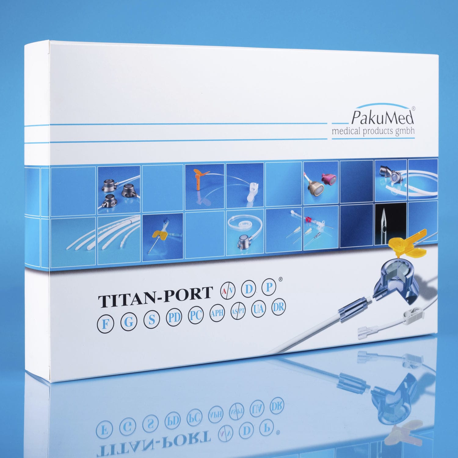 Implantable venous port - 111248 G-SET - PakuMed Medical Products