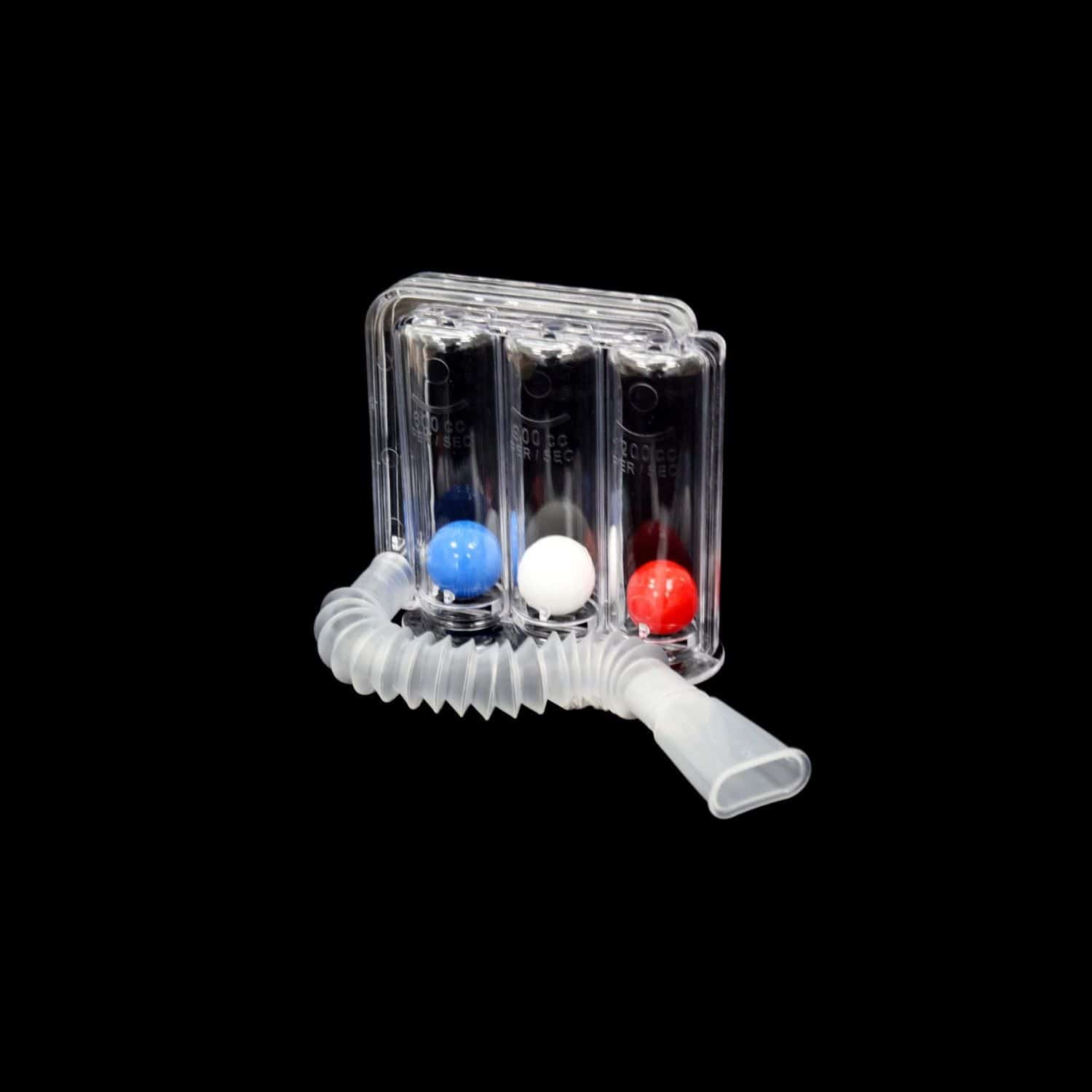 Respiratory muscles exerciser - 180 101 - Plasti-med - mechanical