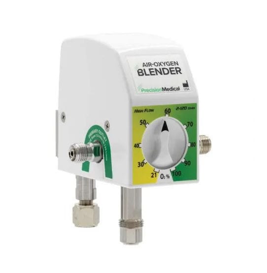 Ventilation gas blender PM5 series Precision Medical oxygen / air