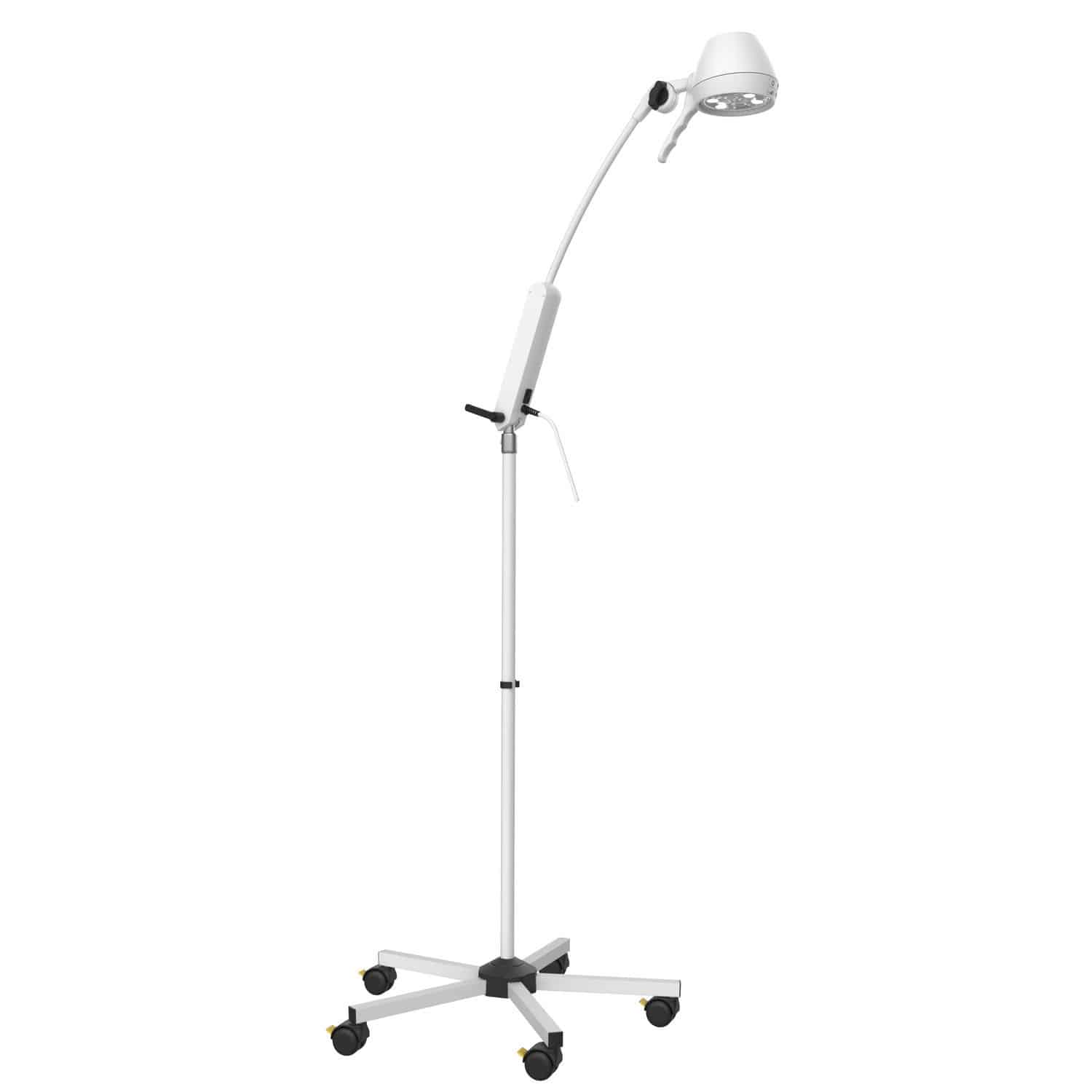 LED examination lamp L111124A provita medical on casters / with handle / flexible