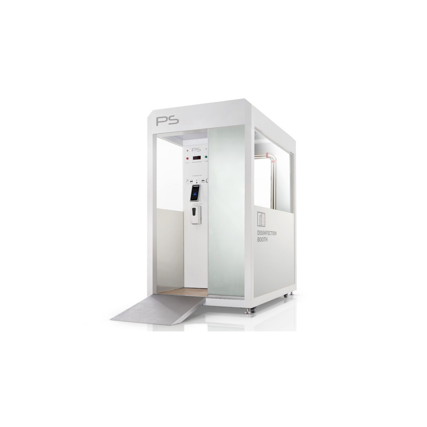 Ultrasonic disinfection booth - Psiliakos Leonidas - spray / automatic