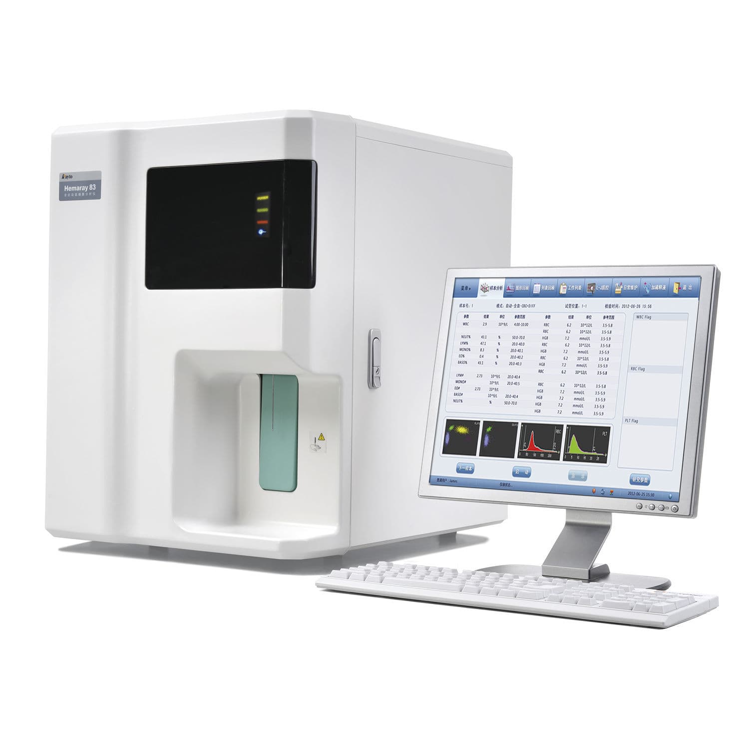 Automatic hematology analyzer Hemaray83 Rayto Life and Analytical