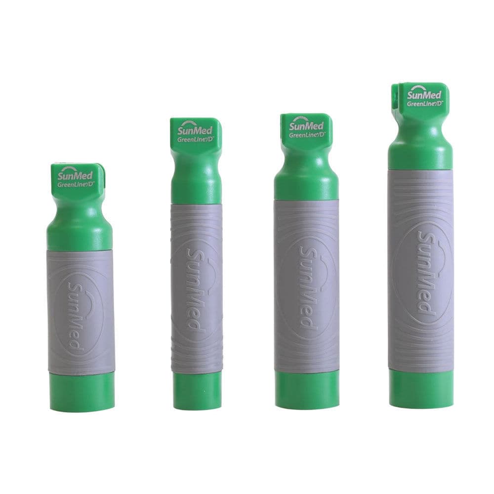 Disposable laryngoscope handle GreenLine®/D™ SunMed LED