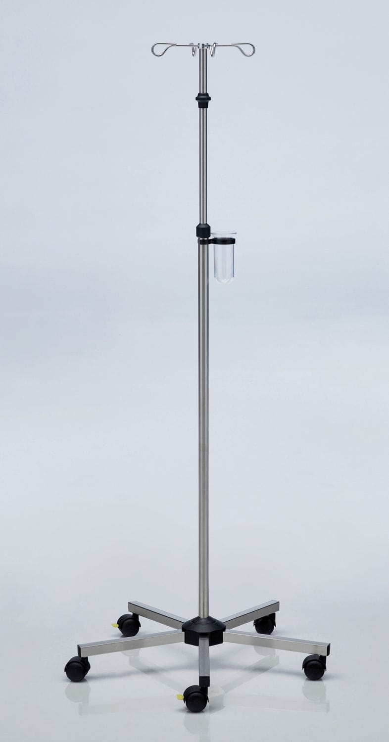 IV pole on casters 242.2351.0 SCHMITZ medical GmbH 4hook
