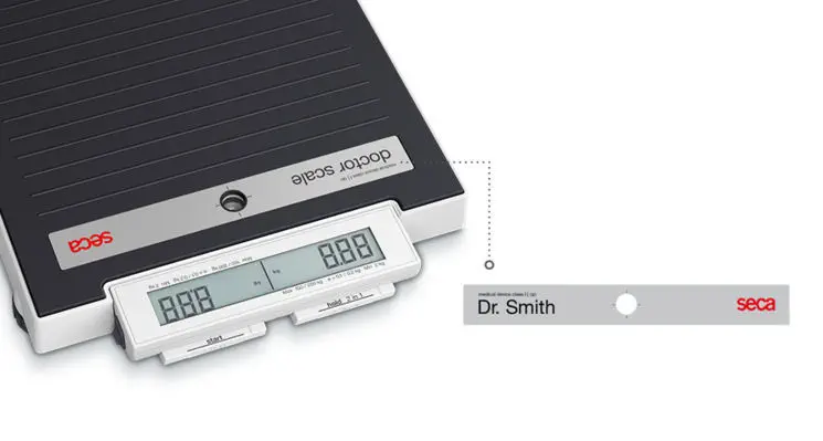 Electronic patient weighing scale - 878 dr - seca - platform