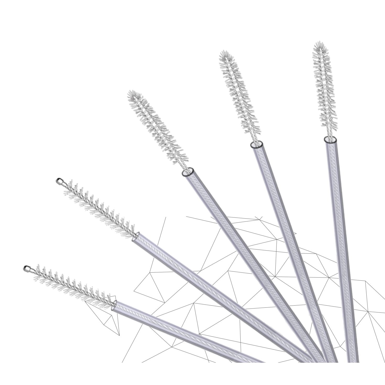 Cervical cytology brush TCYX A/B Bluesail Surgical single use