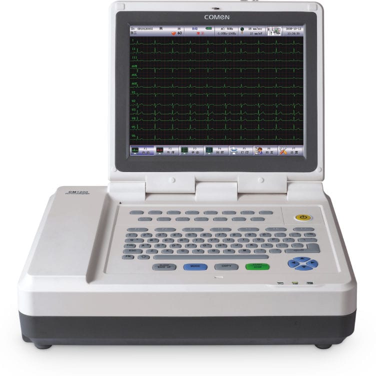 12-channel Electrocardiograph - CM1200 - Comen - Resting / Digital ...