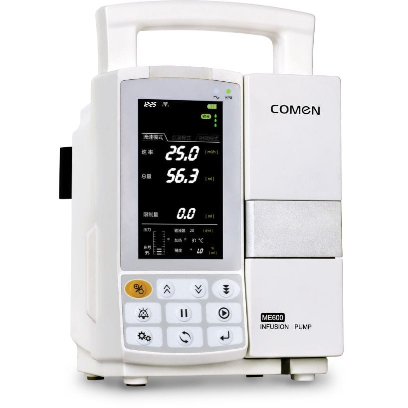1channel infusion pump ME600 Comen emergency / ambulatory