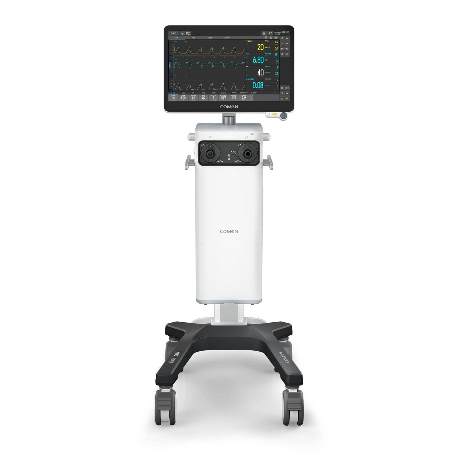 Emergency ventilator - V8 - Comen - intensive care / clinical / electronic