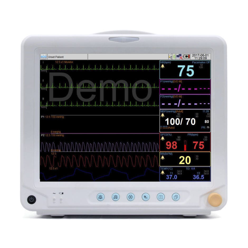 Compact multiparameter monitor F5 Unicare portable / ECG / RESP