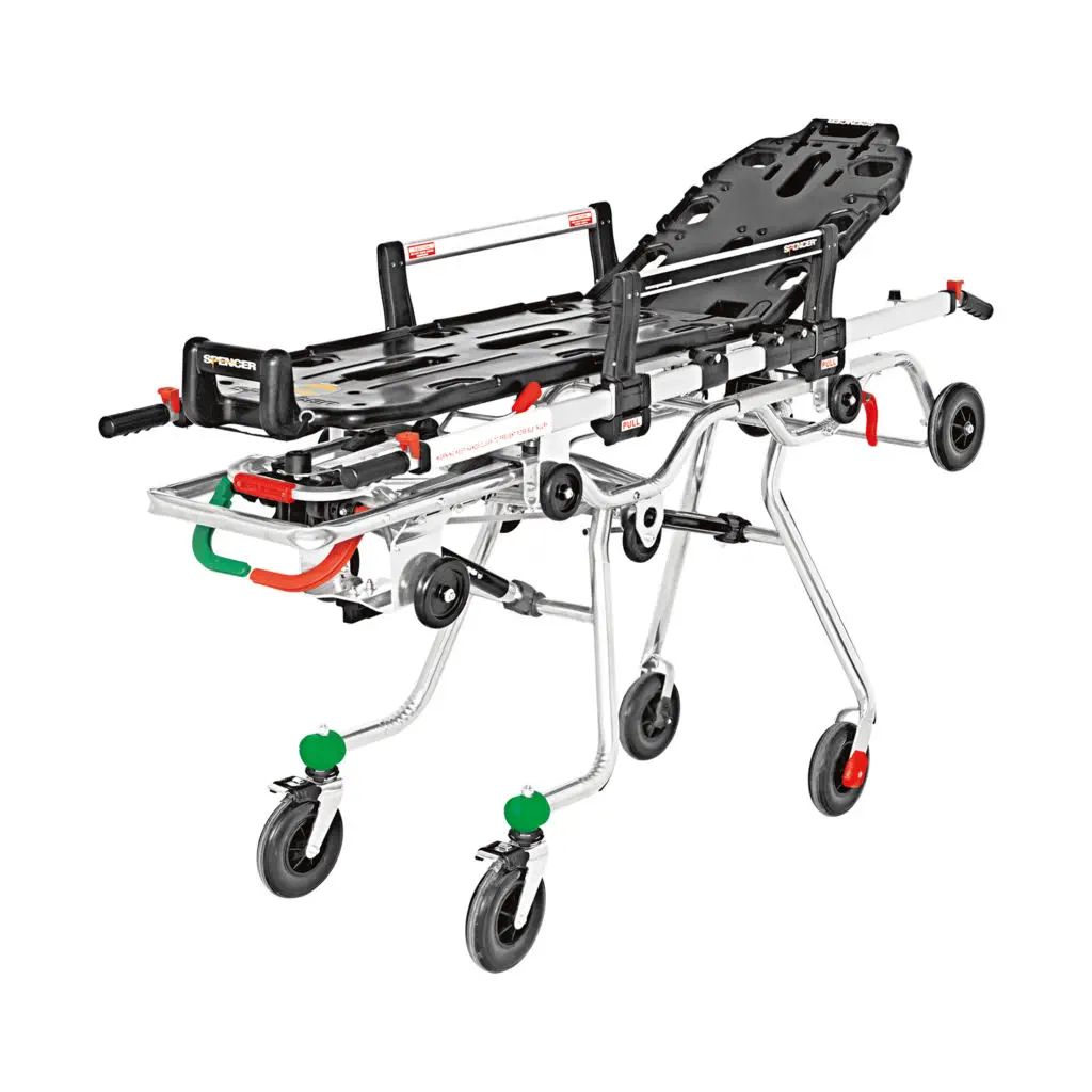 Ambulance stretcher trolley - CROSS UP 8409 - Spencer Italia