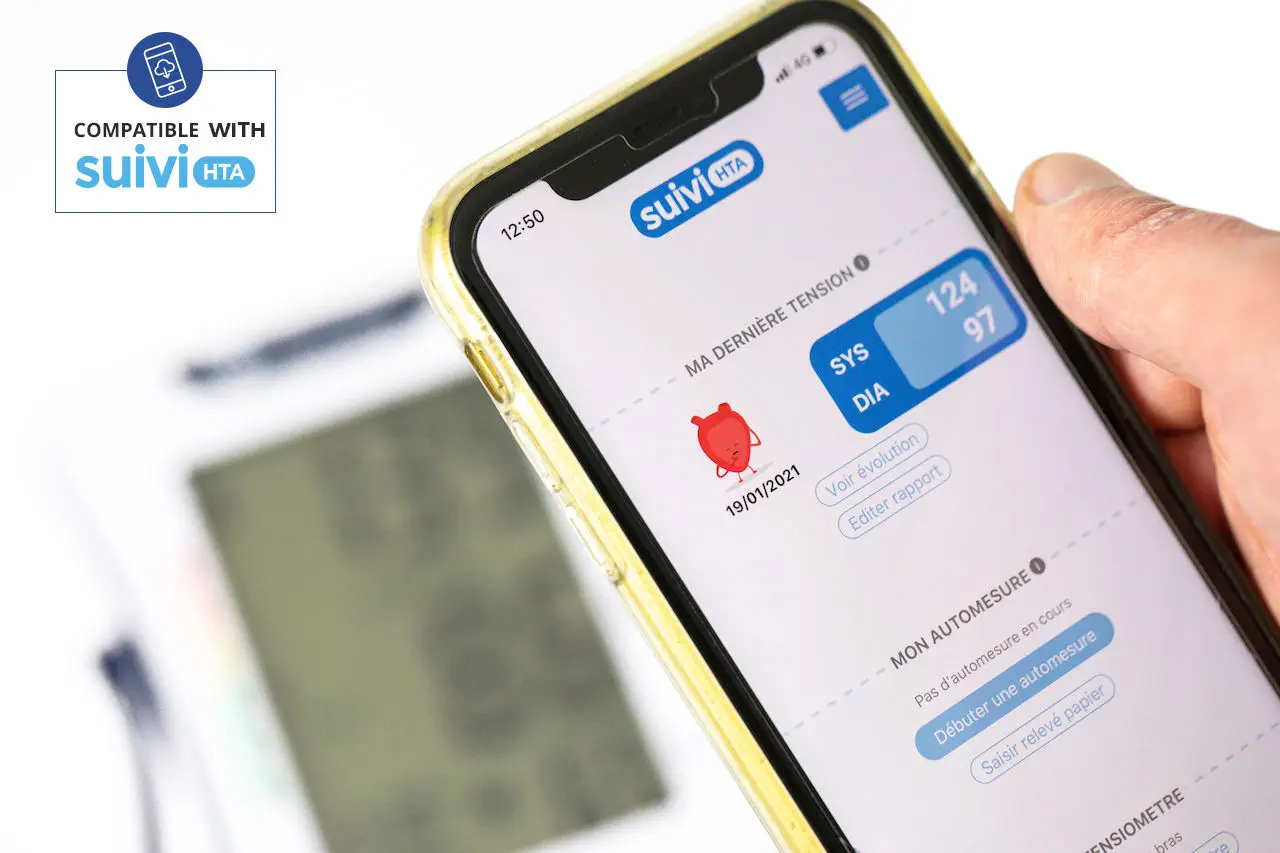 Automatic blood pressure monitor - Tensonic - Spengler SAS - oscillometric  / with adult cuff