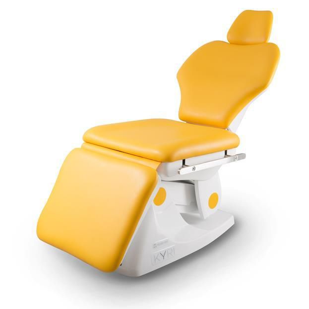 Electric dental chair KYRI TecnoGaz fixed / yellow