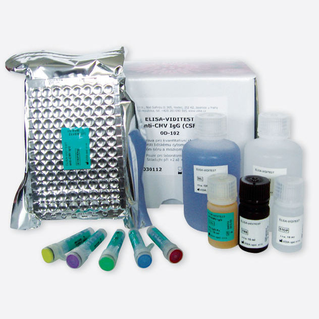 Infectious disease test kit ODZ series VIDIA s.r.o IgG / IgM