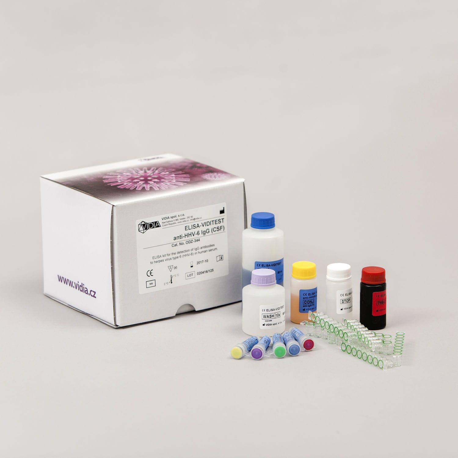 Infectious Disease Test Kit ODZ 235 VIDIA S r o IgG IgM HHV 6 infectious-disease-test-kit-odz-235-vidia-s-r-o-igg-igm-hhv-6