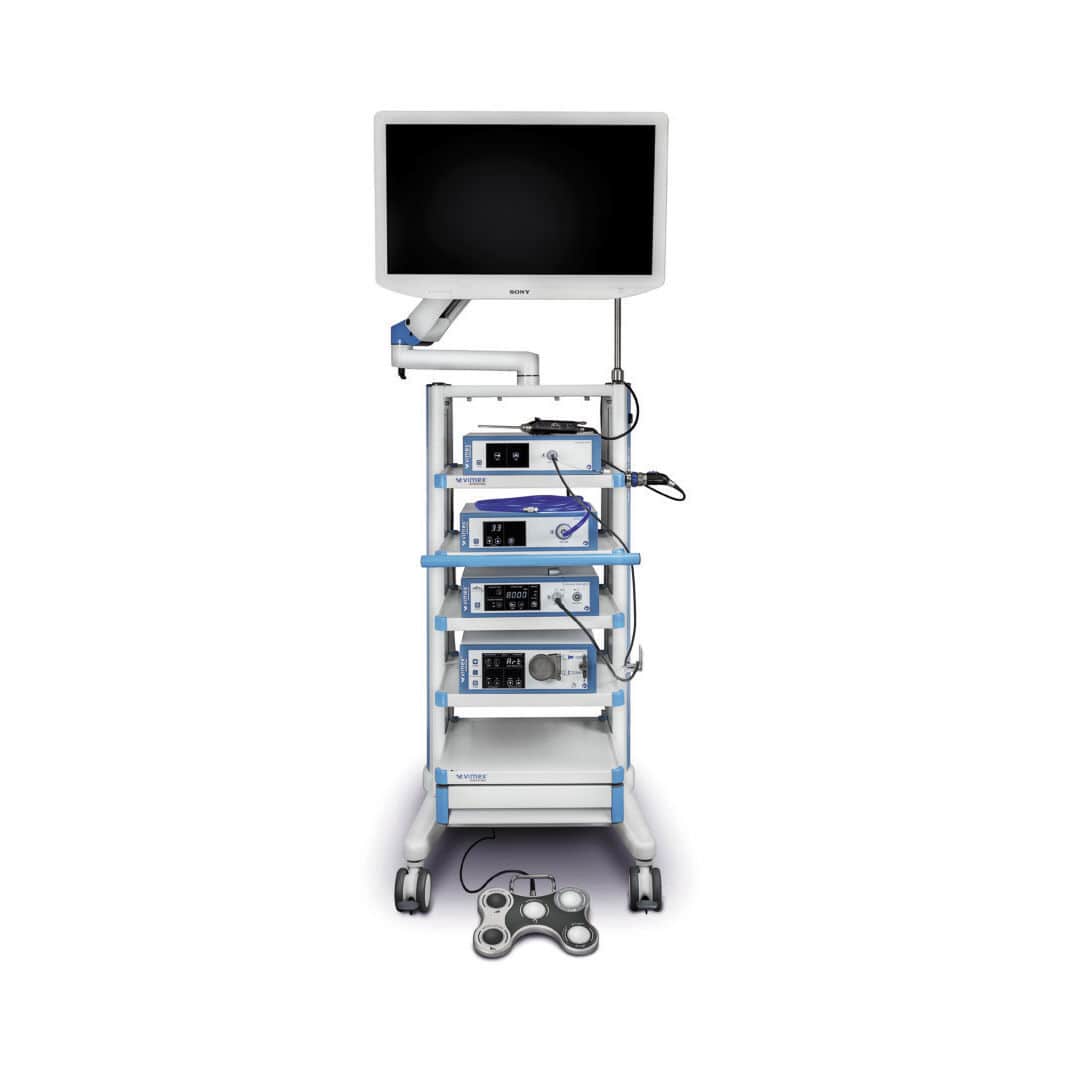 Medical cart Vimex Endoscopy endoscopy / multifunction / with shelf