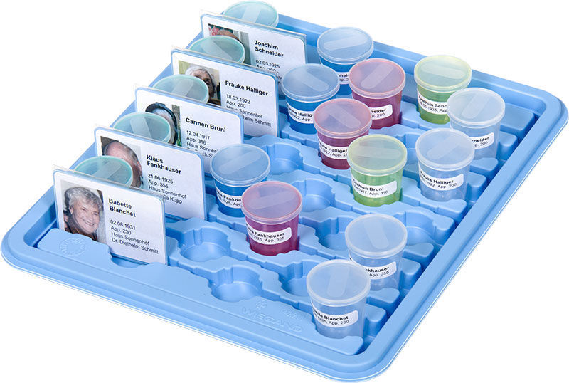 Medicine distribution tray - 140.211 - Wiegand AG