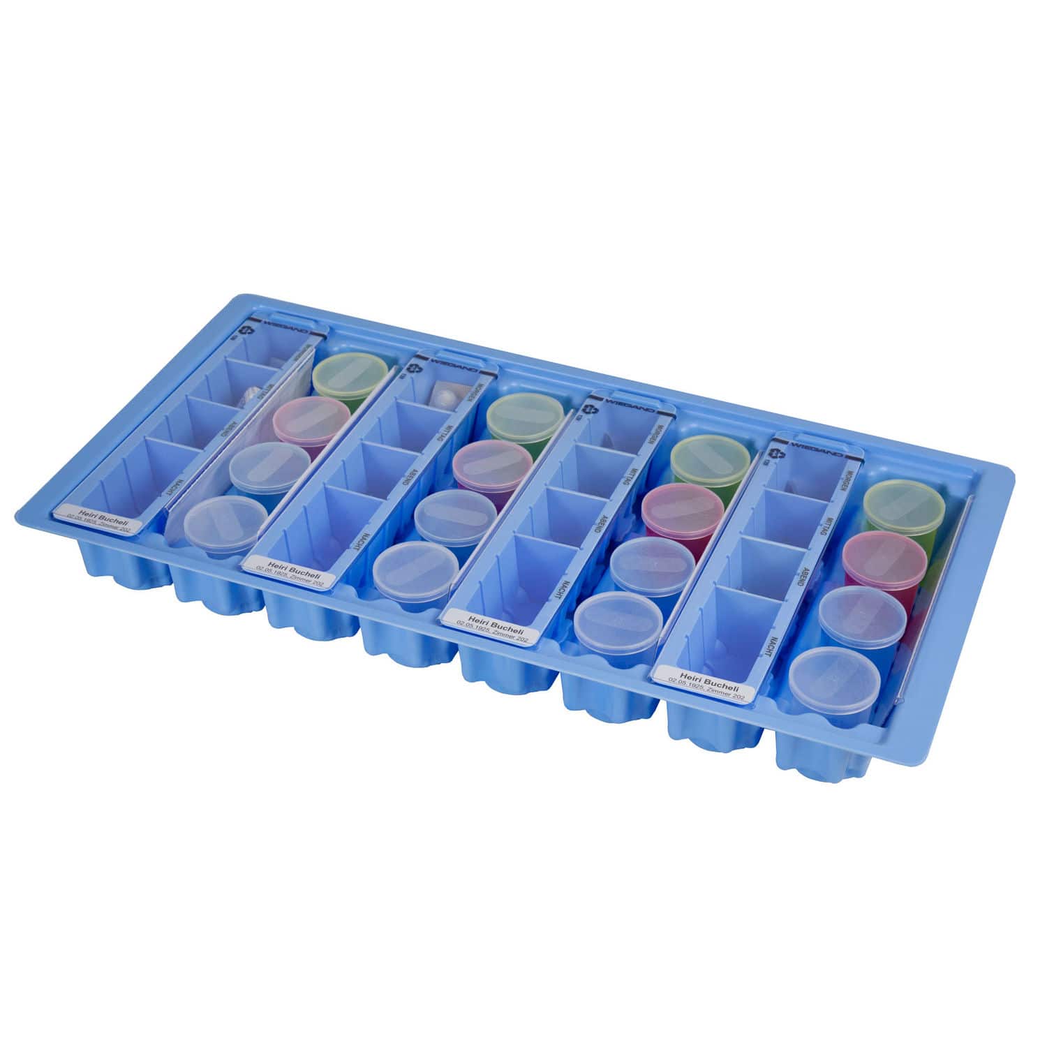 Medicine distribution tray - 1191 - Wiegand AG