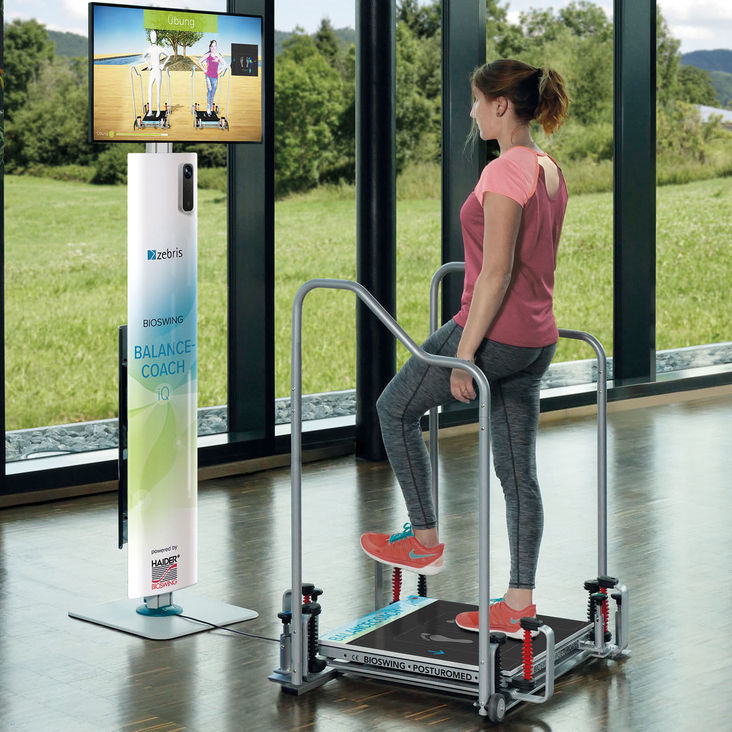 Balance rehabilitation system BALANCECOACH iQ zebris Medical computerassisted / with