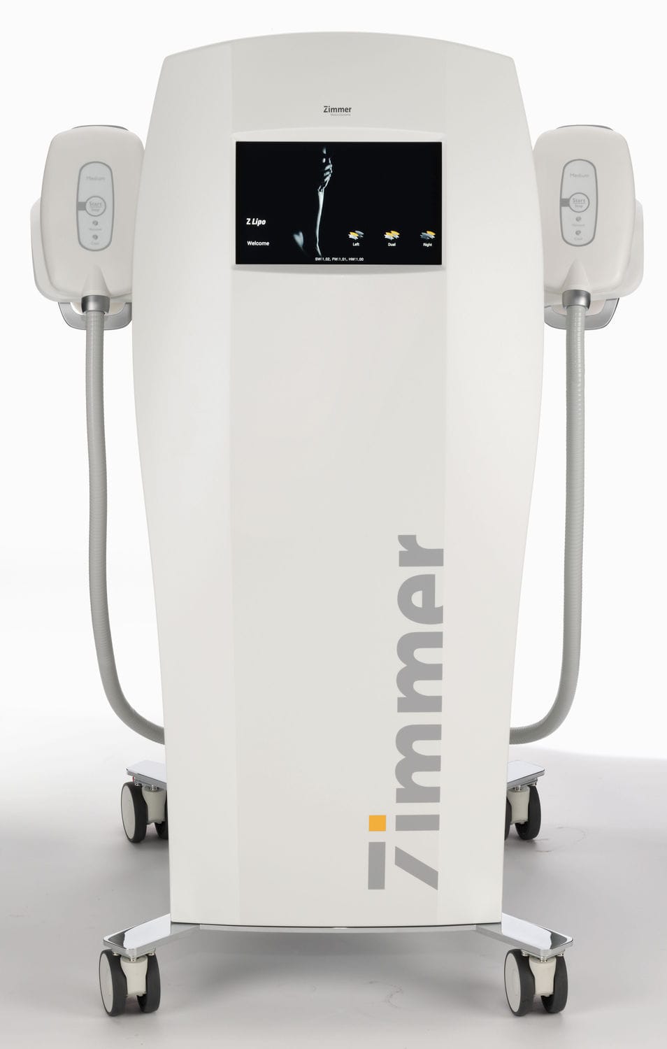 Cryolipolysis unit - Z Lipo - Zimmer MedizinSysteme - trolley-mounted