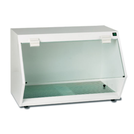 Exhaust hood MB1000 ZUBLER for dental laboratories / benchtop / activated carbon
