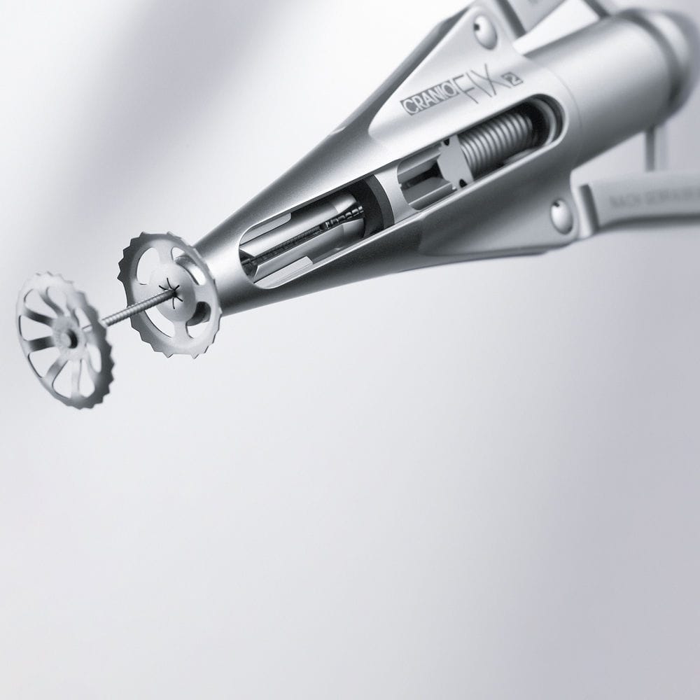 Non-absorbable cranial fixation system - CranioFix®2 - Aesculap®