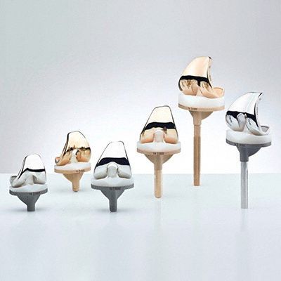 Three-compartment knee prosthesis / fixed-bearing - VEGA System