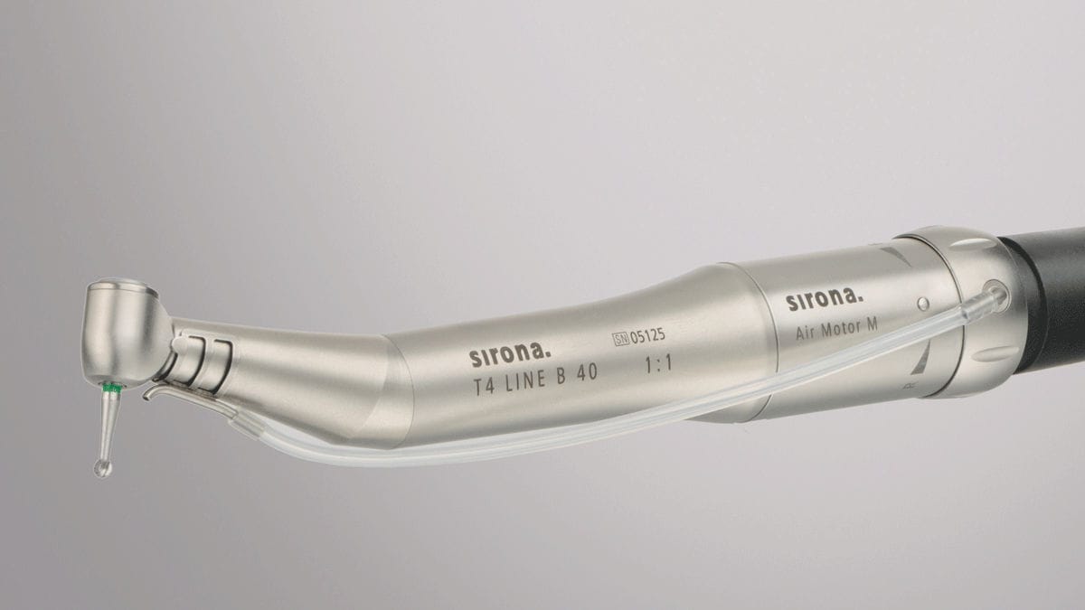 Endodontic contraangle T4 LINE Dentsply Sirona reduction