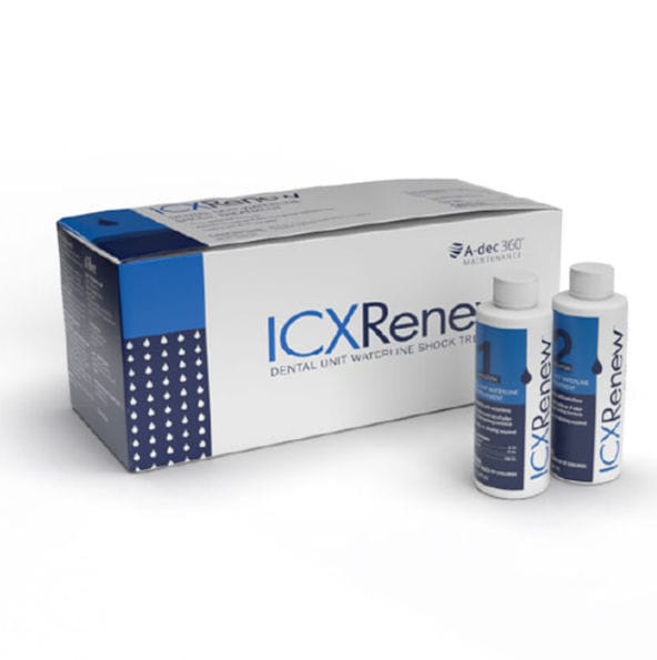 Dental unit water treatment liquid ICX Renew Adec