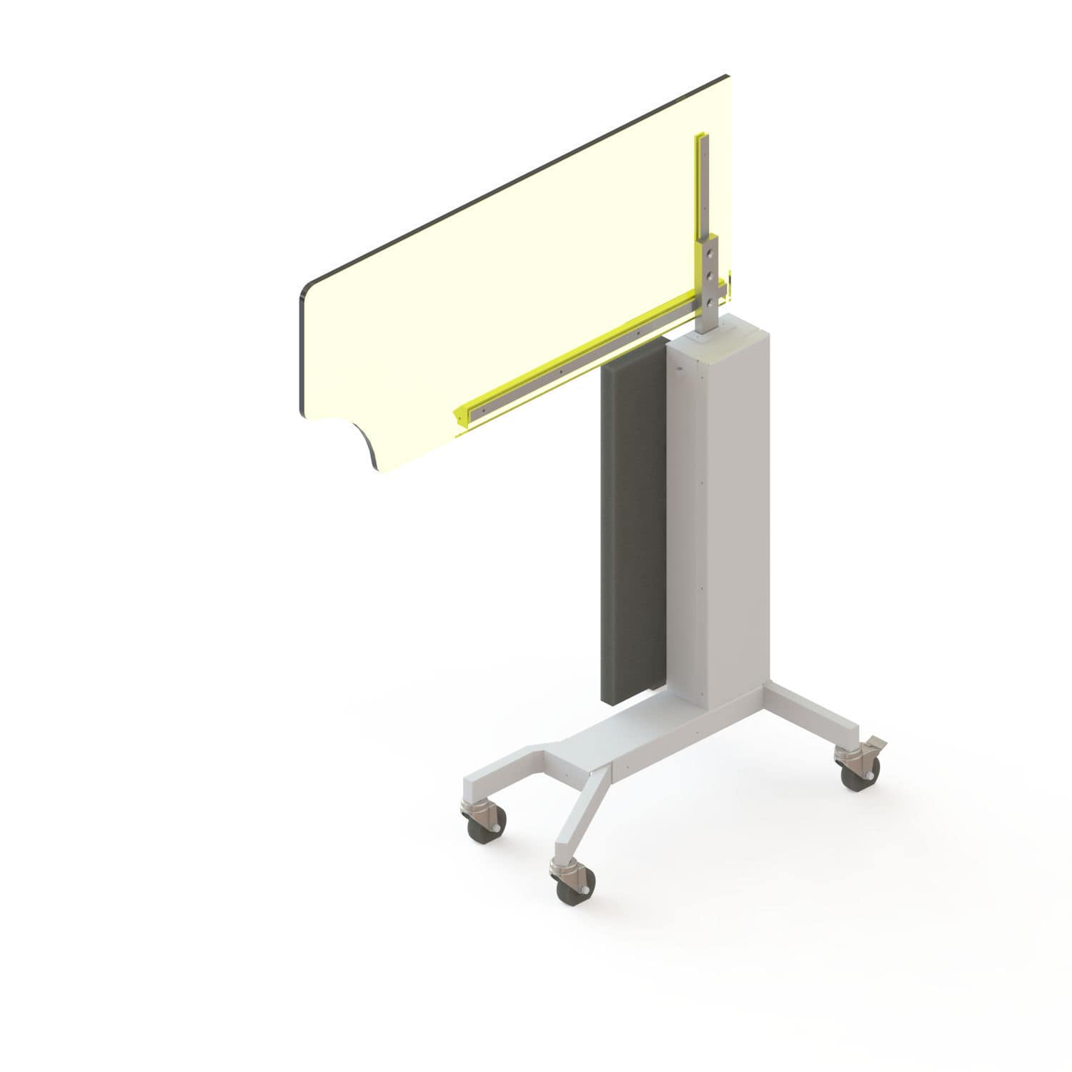 Xray radiation shielding screen AMS460 AMRAY Medical mobile