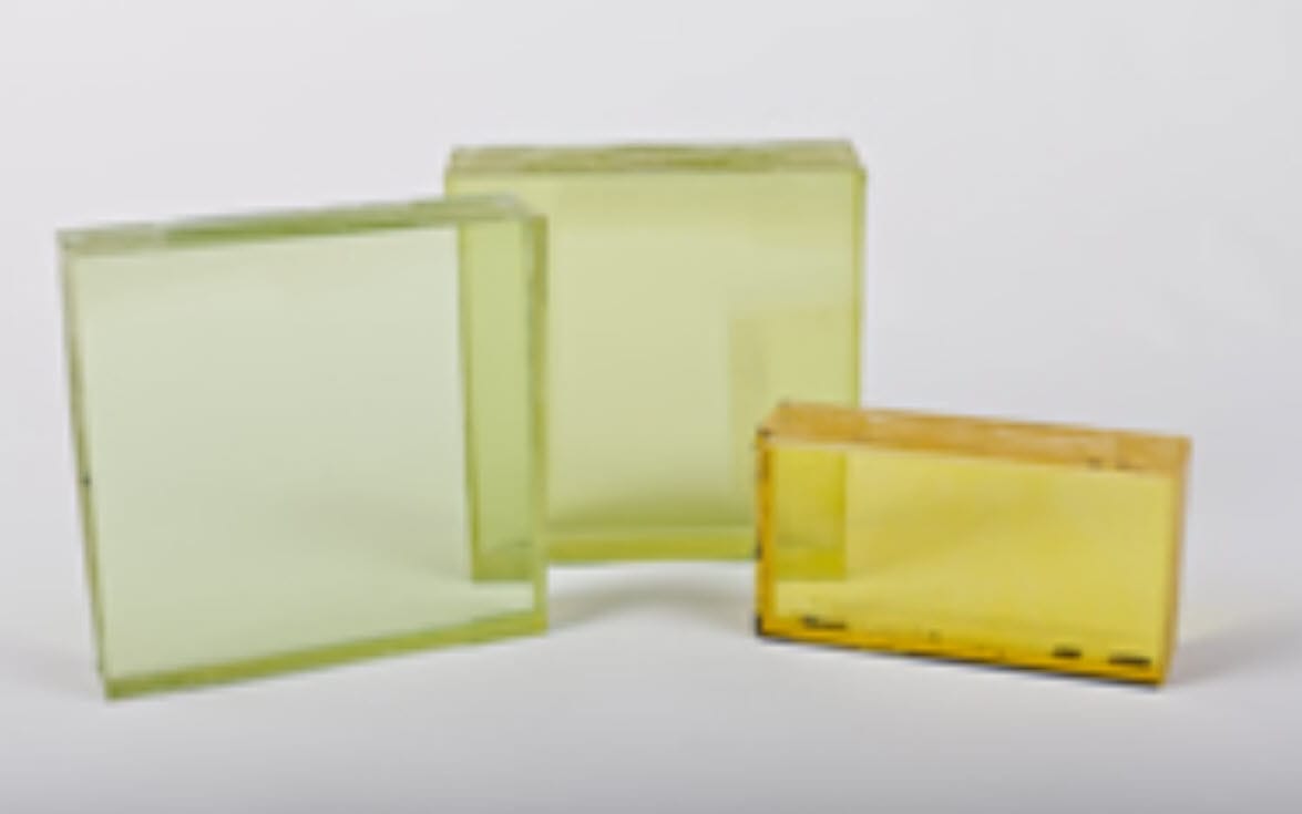 2.00 mm radiation shielding glass Lead RayBar Engineering Corporation