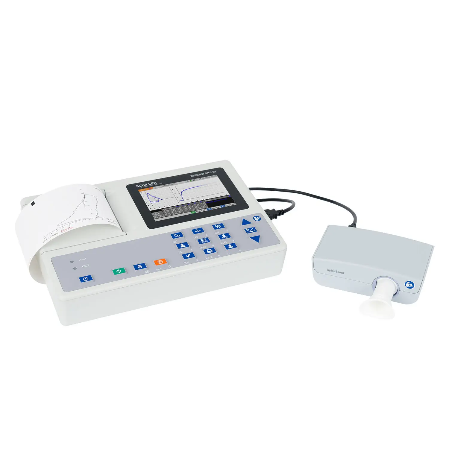 Tabletop spirometer - SPIROVIT SP-1 G2 - SCHILLER - USB / computer