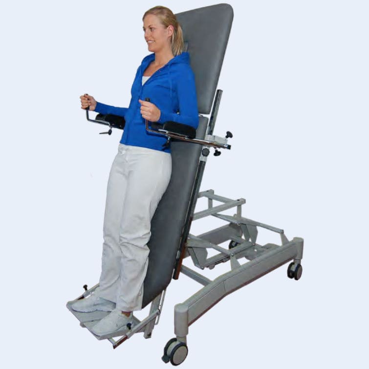 Electric massage table Manumed EnrafNonius on casters / with