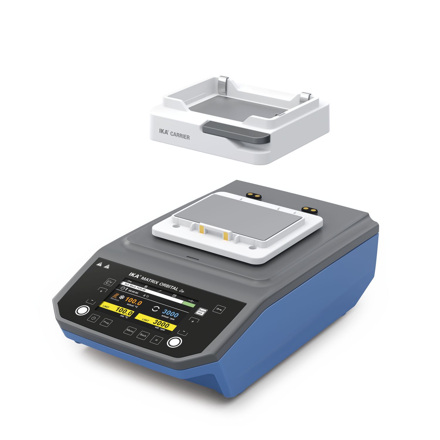 Orbital thermoshaker MATRIX Orbital Delta Plus IKA sample
