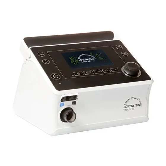 健康管理・計測計 CPAP CARA loewenstein 07 prisma VENT50-C Ventilation Menu - YouTube