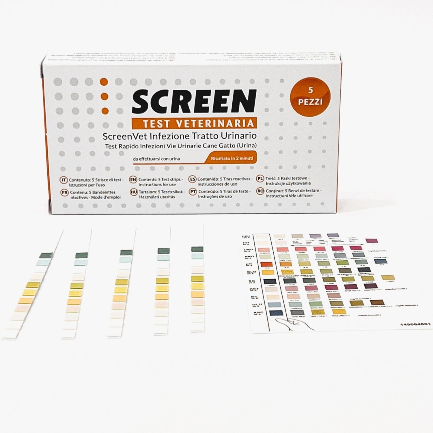 Veterinary rapid test 984705816 Screen Italia urinary tract
