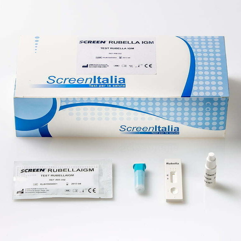 Rapid Rubella Test Sc 0685 40 Screen Italia Srl Igm Serum Plasma